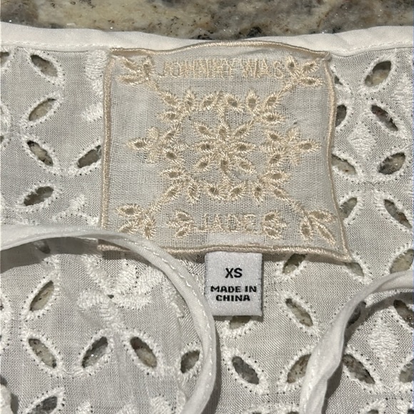 Johnny Was Eyelet top - Picture 2 of 3